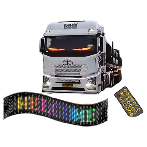 Flexible High Brightness LED <strong>Display</strong> Screen App-<strong>Control</strong> <strong>Moving</strong> <strong>Text</strong> Message Sign Board for Indoor Outdoor Use SDK Function-OEM - Product Image 6