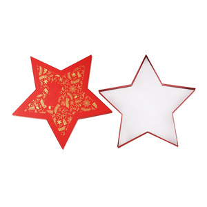 Hot Sale <strong>Star</strong> Shape Chocolate Biscuit Cookie <strong>Box</strong> Christmas Gift Paper Packaging <strong>Box</strong> - Product Image 3