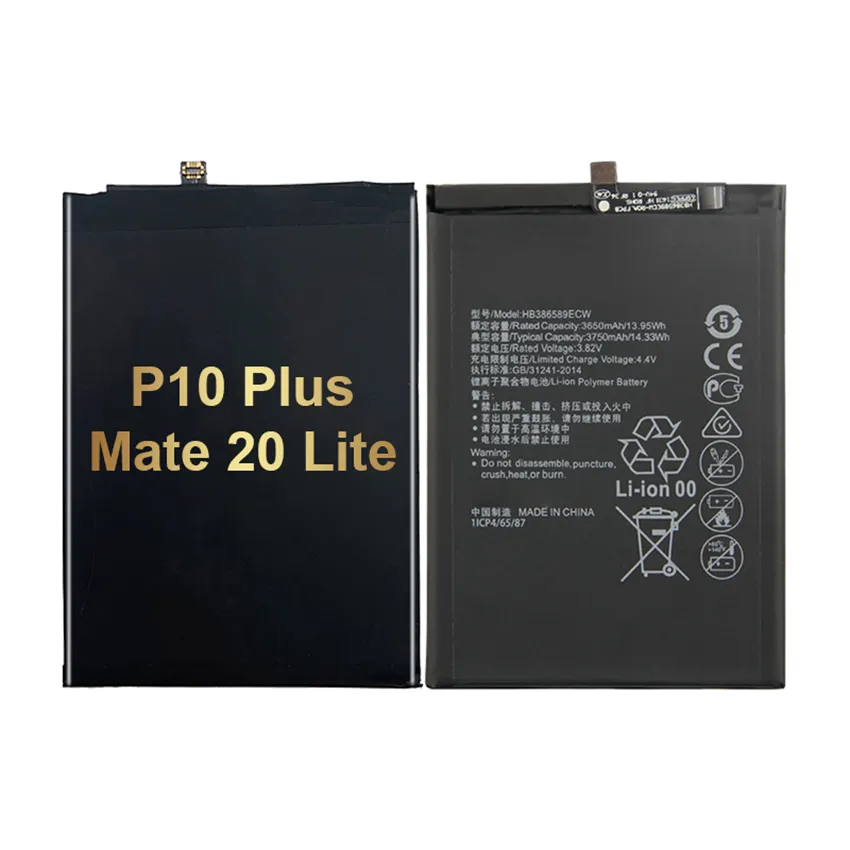 Batería de teléfono de la mejor calidad, para Huawei Y7 Y9 Prime 2019 P10 Plus Mate 20 Lite, HB386589ECW