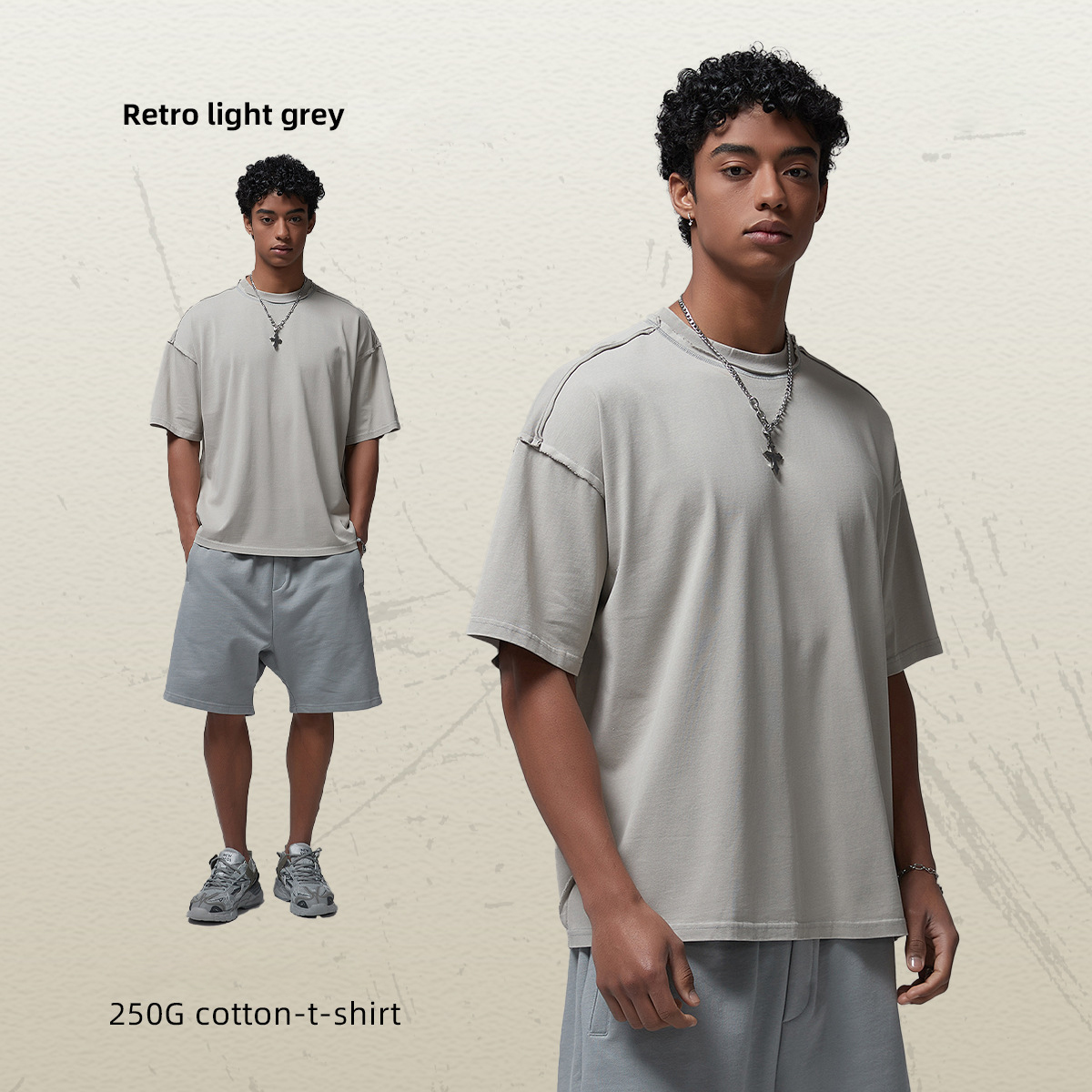 Gris clair rétro