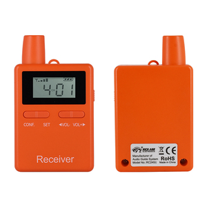 200m 2.4G Wireless Tour Guide Handheld Walkie Talkie Air Band Digital übertragung Einfache Fernbedienung für Konferenzen - Product Image 1