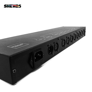 Сценический световой контроллер DMX512 разветвитель светового сигнала разветвитель 8 Way DMX распределитель для сценического оборудования - Product Image 6