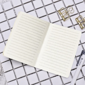 Bloc de notas con cubierta de cuero pu personalizado, accesorio de fábrica, venta al por mayor, cuaderno de pasaporte, planificador diario, Bloc de notas promocional, novedad - Product Image 4