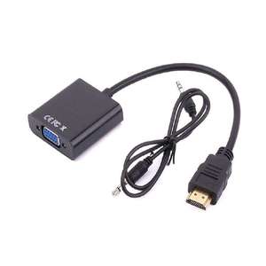 Cable adaptador USB 3,0 a HDMI VGA, convertidor de Audio y vídeo para ordenador, multipuerto, salida Dual, pantalla 1080P