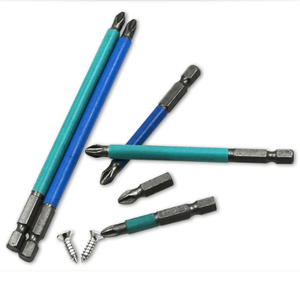 S2 güçlü manyetik kaymaz çapraz toplu kafa PH2 toplu meme 1/4 elektrikli matkap hava toplu kafa tornavida kesici kafa araçları - Product Image 1
