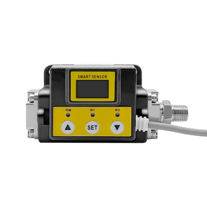 Sensor de temperatura de flujo de alta precisión 0.25% FS 0.5% FS para agua con alarma y salida de pulso de 4-20mA OEM personalizable