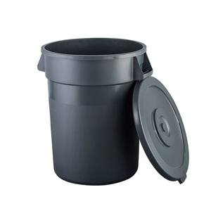 20加仑80L大容量商用垃圾桶，用于室内室外和公共用途垃圾存储桶 - Product Image 4