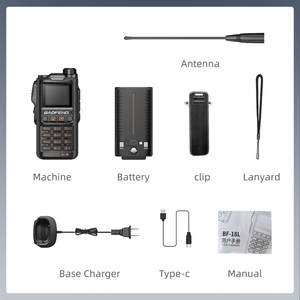 Per Baofeng UV-18L professionale ad alta potenza a doppia frequenza GPS Walkie-Talkie palmare tipo-C multiuso per Radio - Product Image 6