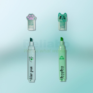 6支Kisd成人书写流畅的明亮荧光笔定制荧光笔记号笔套装 - Product Image 5