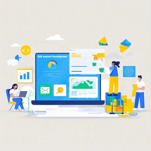 Sitio web B2B Diseño personalizado y Shopify Wix Servicio de desarrollo de sitios web personalizados