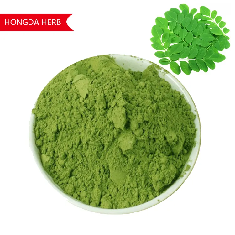 HONGDA, поставка от производителя, органический порошок Моринги, оптовая продажа, экстракт листьев Моринги, порошок листьев Моринги