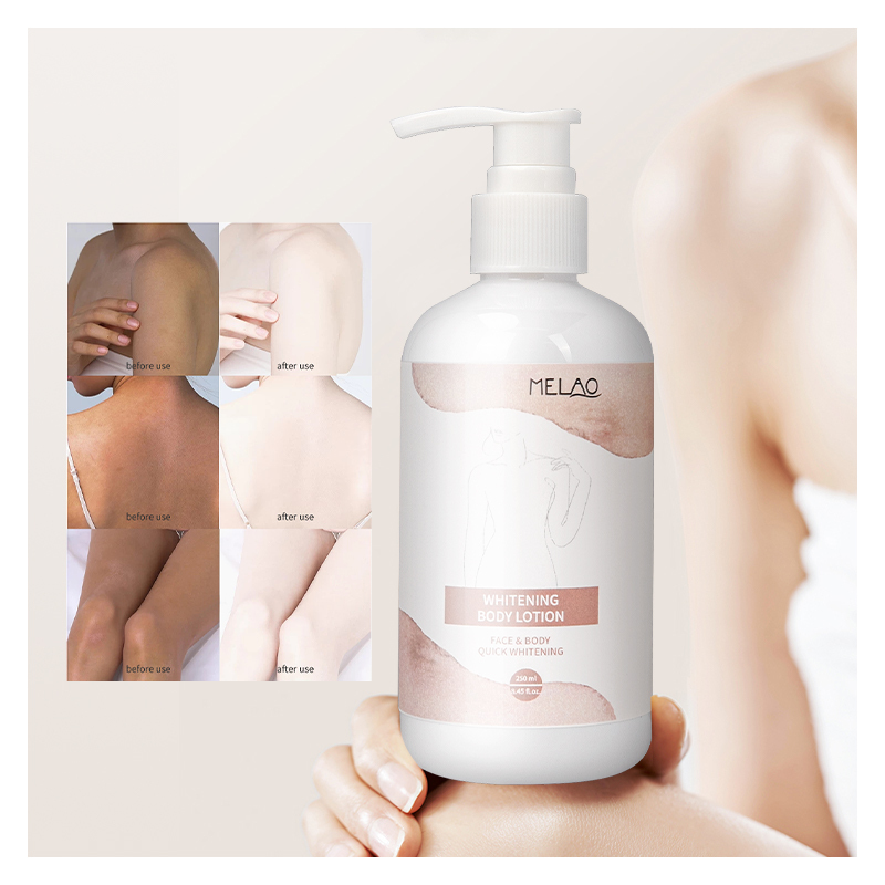 Lotion pour le corps de blanchiment instantané