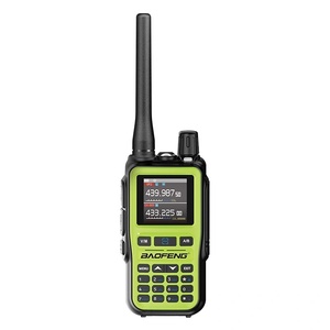 Baofeng MINI PTT de Largo Alcance para Radio, Grabación de Walkie Talkie de Frecuencia de Escaneo Inalámbrico, Programación Bluetooth Multibanda, 2 Unidades - Product Image 1