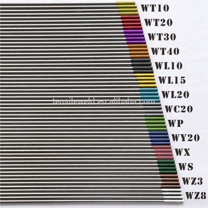 Factory Supply WT20 Tungsten Electrode for Tig Welding Rod 1.6mm 2.4mm 3.2mm Red Color Tungsten Rod - Product Image 6