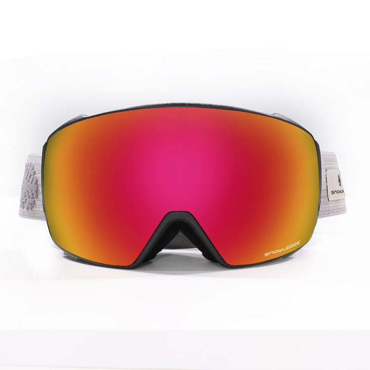 PC dual grey lens with full revo black-red coating