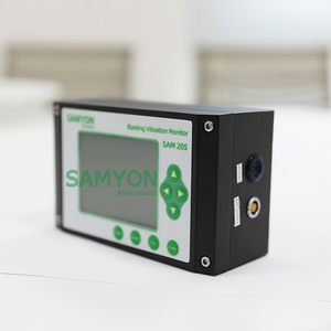 3.5 inç LCD ekran kanalı elektronik Mineral patlama titreşim testi/SAM-20 patlatma titreşim monitörü - Product Image 3