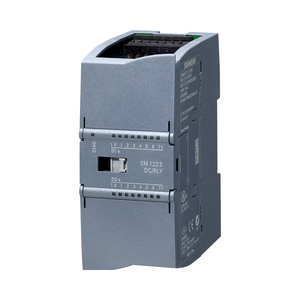 SIMATIC S7-1200 PLCデジタル入出力モジュール8 DI 24VDC/8 DOリレー2A SM1223 DC/RLY 6ES7223-1PH32-0XB0 - Product Image 1