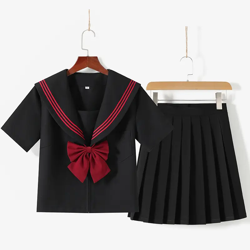 Uniforme da scolaretta giapponese marinaio scuola uniforme studenti vestiti per ragazze Anime COS marinaio JK Suit