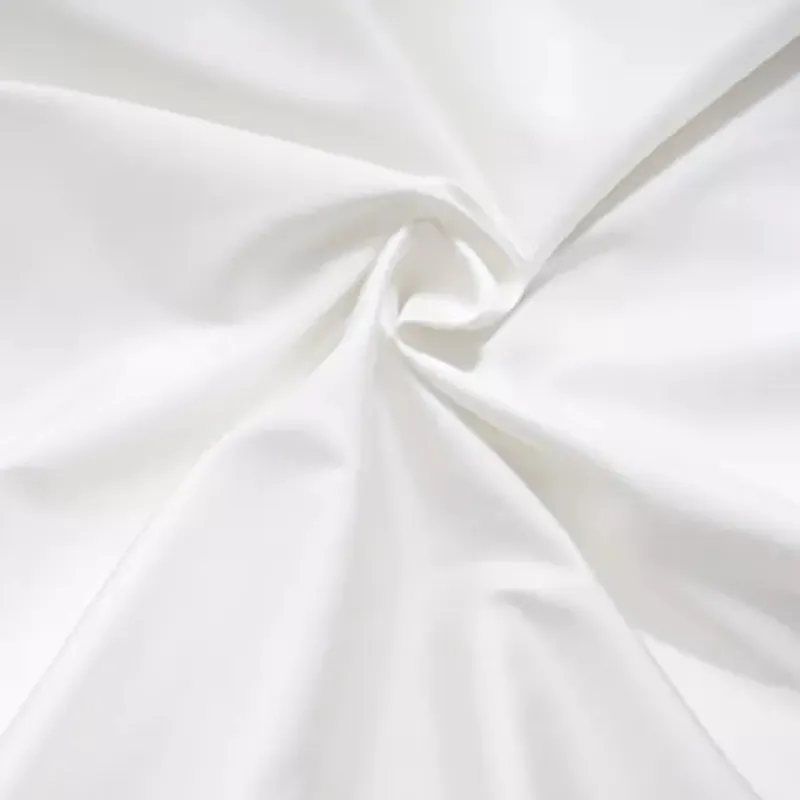 Cores sólidas 400tc 100% algodão egípcio, 4 pcs, conjunto de cama, branco, tecido, egípcio, algodão, conjunto de cama