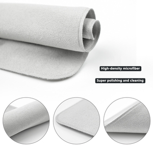 Hai Lớp Trái Cây Sợi Nhỏ Da Lộn Điện Thoại Sạch Đánh Bóng Vải Màn Hình Xem Làm Sạch Vải - Product Image 6