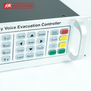 Controlador de sistema de megafonía y alarma por voz para hotel Robusto y eficiente 2 entradas de fuente de audio AUX y 2 MIC - Product Image 6