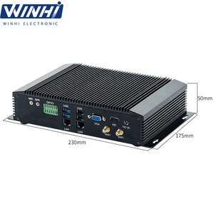I3 i5 i7 mini pc lüfter loser industrieller desktop computer HD-MI VGA USB 3.0 dual netzwerk parallel port serielle port micro host - Product Image 2