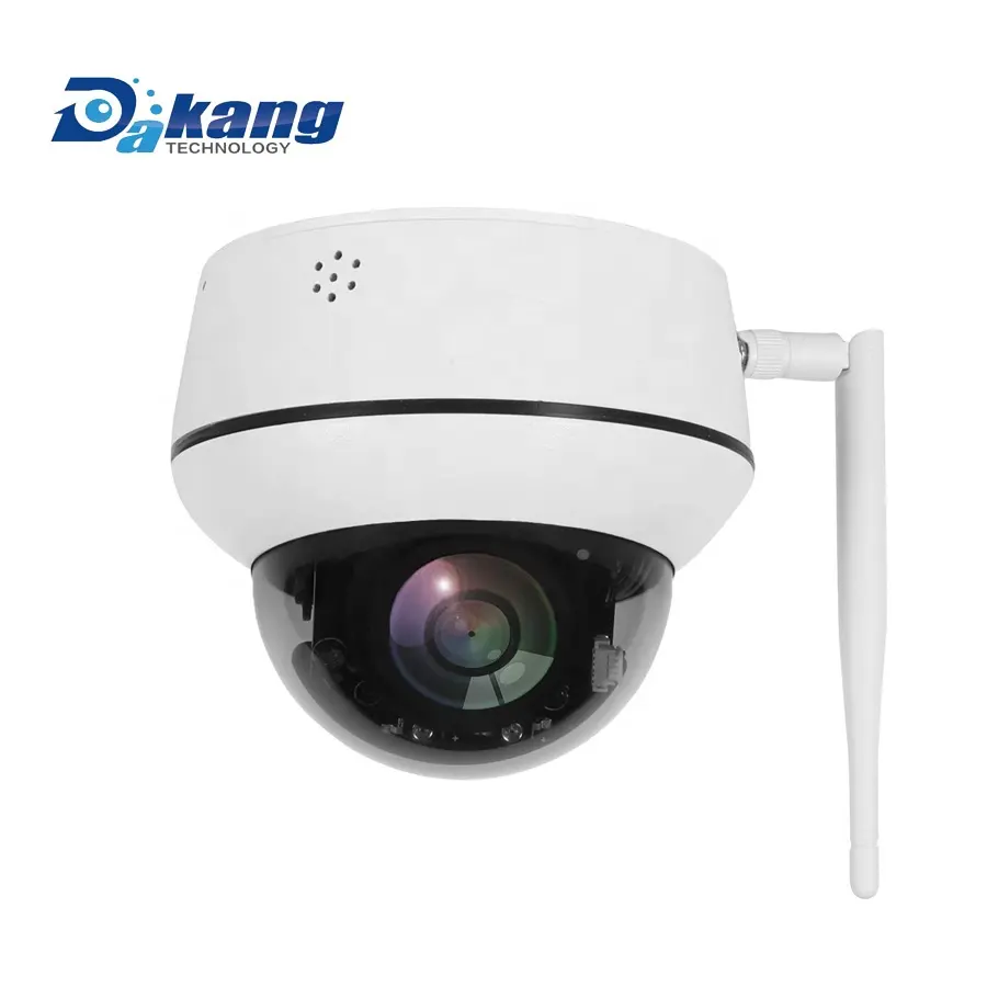 Dakang Face detection auto tracking 5MP wifi senza fili del IP PTZ Telecamera Dome, 30M Nightvision