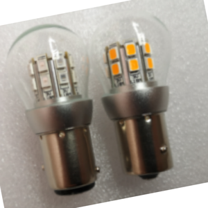 自動オートバイライトBULB LED 6V 12V 2.5W BA15D BA15SBAY15DバヨネットベースLED電球ナビゲーショングローブLED電球