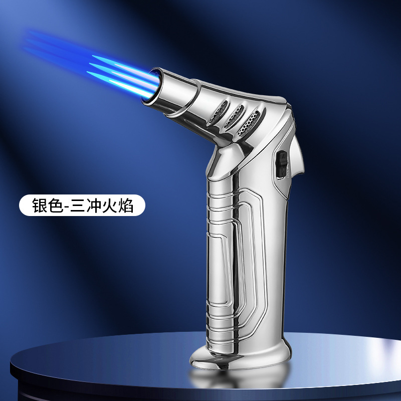 Silver Triple Flame