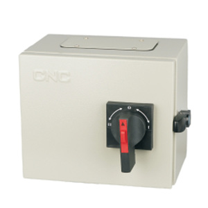 Caja de interruptores de placa de aislamiento de distribución eléctrica con configuración estándar de dos entradas y una salida - Product Image 2