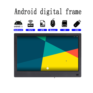 Android-Bildschirm kostenloser Download App WIFI-Verbindung Surf Internet 2 16G Speicher unterstützung Maus HD IPS digitaler Foto rahmen 11,6 Zoll