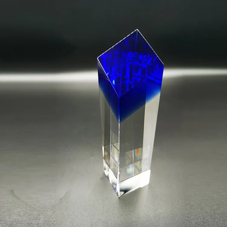 Placa De Prêmio De Cristal De Vidro Personalizado Presente De Aniversário Placa De Cristal De Vidro Em Branco