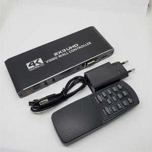 2x3 6屏幕4K HDMI电视视频墙控制器拼接器1x2x4 2x2 3x2 HDMI多视频屏幕处理器切换器拼接器Rs232 - Product Image 6