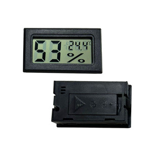 Higrómetro digital con pantalla LCD, sensor de temperatura electrónico, medidor de humedad con baterías, pantalla LCD, 1 unidad - Product Image 4