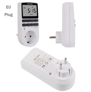 TM515 Power Socket Timer Switch Outlet Time Clock 220V 110V AC EU US Weekly <strong>Programmable</strong> Plug Socket Timer - Product Image 1