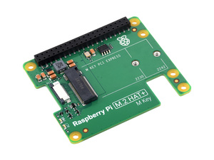 Offizieller Raspberry Pi PCIe bis M.2 HAT, entwickelt für Raspberry Pi 5, HAT Standard, unterstützt NVMe Protocol M.2 Solid State Drive - Product Image 6