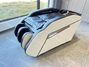 Lüks Modern tay kuaför sandalyesi salon şampuan yatak için 4d tam vücut elektrikli kafa spa masaj koltuğu - Product Image 4