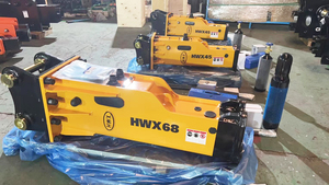 Thủy lực Breaker Hammer hwx450 Rock Breaker thủy lực phá búa cho máy xúc - Product Image 5