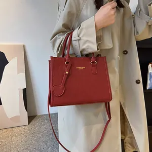 韓国版レトロパーソナリティショルダーバッグ大容量ダイヤモンドラティスデザインレディースバッグ - Product Image 4