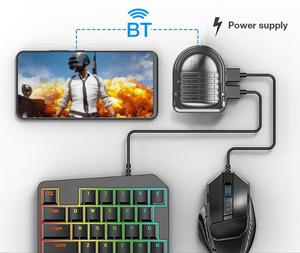 Gaming G-MIX 3 Gamepad PUBG Battle Dock PUBG <span class=keywords><strong>Controller</strong></span> CoD Tastatur Maus konverter Docking für FPS-Spiele, COD,PUBG