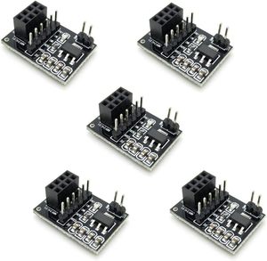 NRF24L01 3.3Vワイヤレスアダプターモジュール8ピンソケットアダプタープレートボードロボットカー用IC製品タイプ - Product Image 6