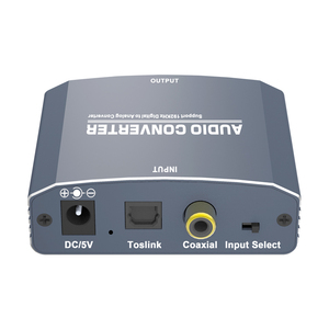 3.5mm Stereo <strong>Audio</strong> Converter with Volume Control Digital to Analog <strong>Audio</strong> Splitter &amp; Converter - Product Image 3