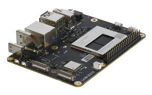 RUBIK Pi 3 es compatible con Android / Linux / LU / USB tipo A conector de cabecera de 40 pines conector M.2 M-key Micro USB y RTC Raspberry Pi