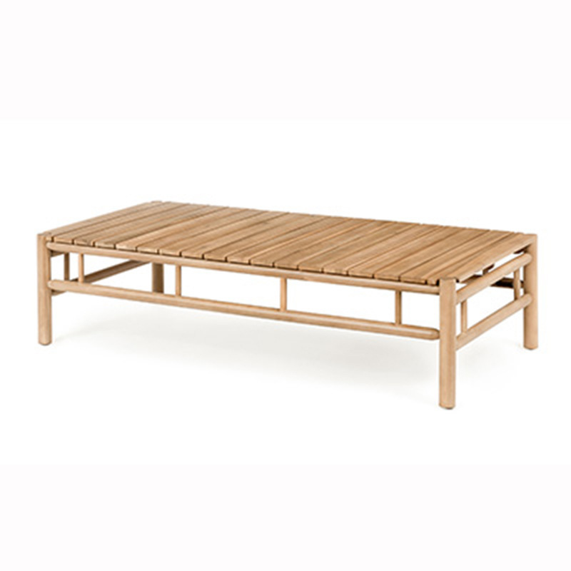 Coffee table metal wood grain)