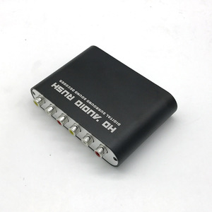 Digital to <strong>Analog</strong> 5.1 Channel DTS AC3 Audio Jack Adapter Decoder Digital Optical / Coaxial to <strong>Analog</strong> Audio Video Converter - Product Image 3