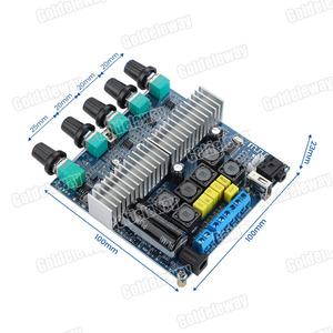 Nâng Cấp Tpa3116 Loa Siêu Trầm Khuếch Đại Âm Thanh Hội Đồng Quản Trị Khuếch Đại 2.1 USB Dac 5.0 Khuếch Đại Công Suất Âm Thanh Tpa3116 50W * 2 100W - Product Image 3