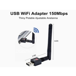 150Mbps USB Wireless <strong>Network</strong> Card 2.4G <strong>WiFi</strong> Receiver for <strong>Computer</strong> External Wireless <strong>Network</strong>