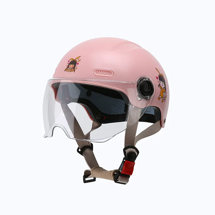 Holesale-casco de motocicleta para niños, protector de cabeza con motor eléctrico para adolescentes