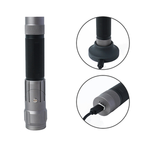 Thiết kế độc quyền 3 trong 1 cao cấp nhôm có thể sạc lại xoay với bộ sạc cơ sở cầm tay 660nm đỏ hồng ngoại liệu pháp ánh Sáng Ngọn đuốc - Product Image 6