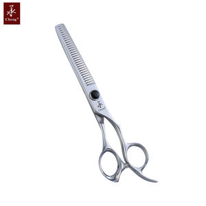 YC-630 Gunting Penipis Rambut Profesional OEM Gunting Pangkas Rambut Baja Tahan Karat VG10 Jepang CNC CHENG YONGHE - Product Image 5